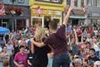 Homecoming Heritage crowd with performers