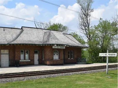 Train Station and tracks